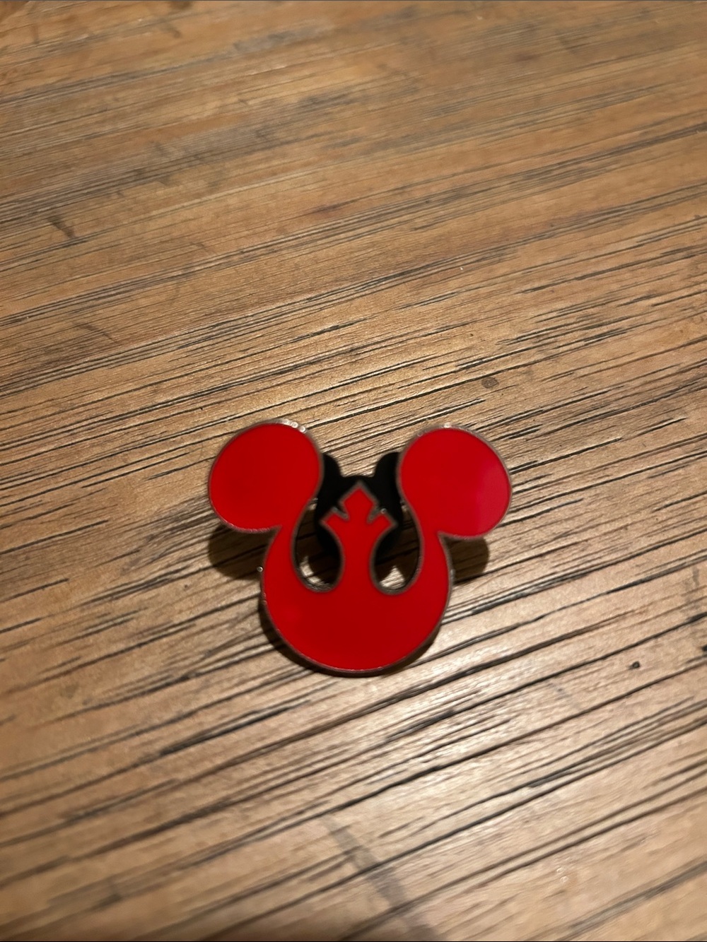 Disney Mickey Mouse Rebel Trading Pin